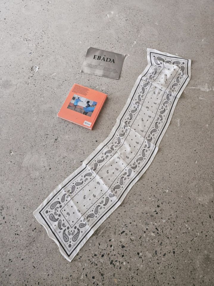 EBADA韓國直郵實拍女士新品休閑人氣職業26春夏圍巾披肩亞麻絨EBADA圍巾/披肩