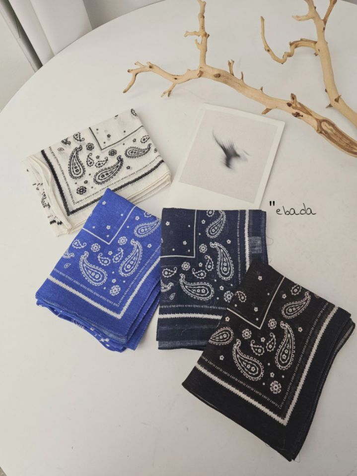 EBADA韓國直郵實拍女士新品休閑人氣職業26春夏圍巾披肩亞麻絨EBADA圍巾/披肩