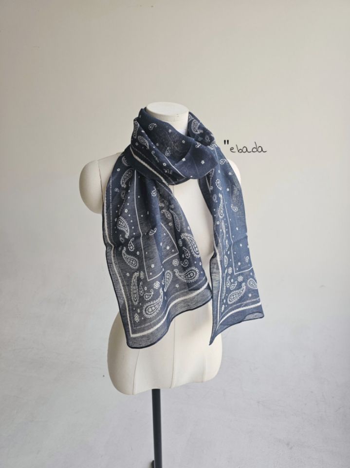 EBADA韓國直郵實拍女士新品休閑人氣職業26春夏圍巾披肩亞麻絨EBADA圍巾/披肩圖色2