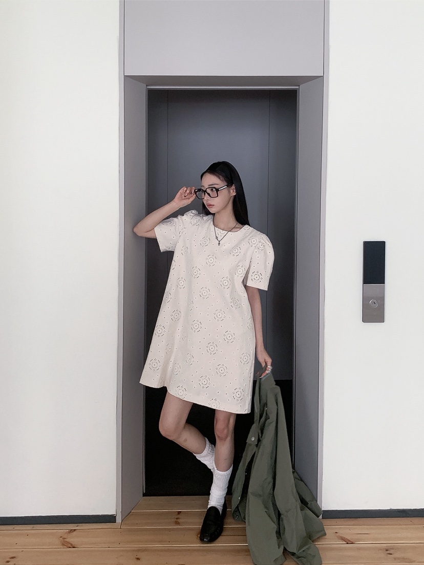 OURWAVE/OUR ROOM韓國直郵女裝新款26春夏人氣職業連衣裙Our Wave/Our Room連衣裙