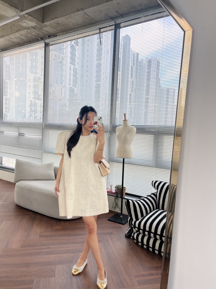 OURWAVE/OUR ROOM韓國直郵女裝新款26春夏人氣職業連衣裙Our Wave/Our Room連衣裙