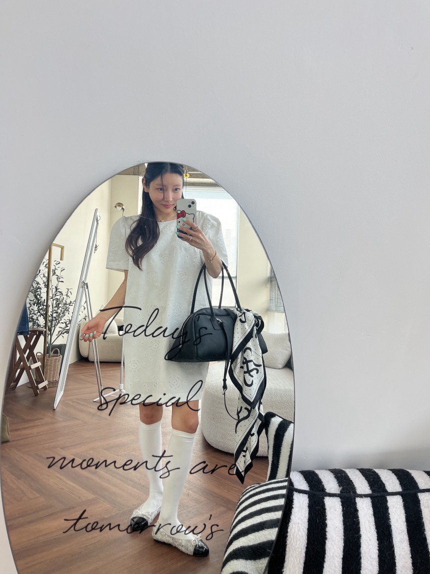 OURWAVE/OUR ROOM韓國直郵女裝新款26春夏人氣職業連衣裙Our Wave/Our Room連衣裙