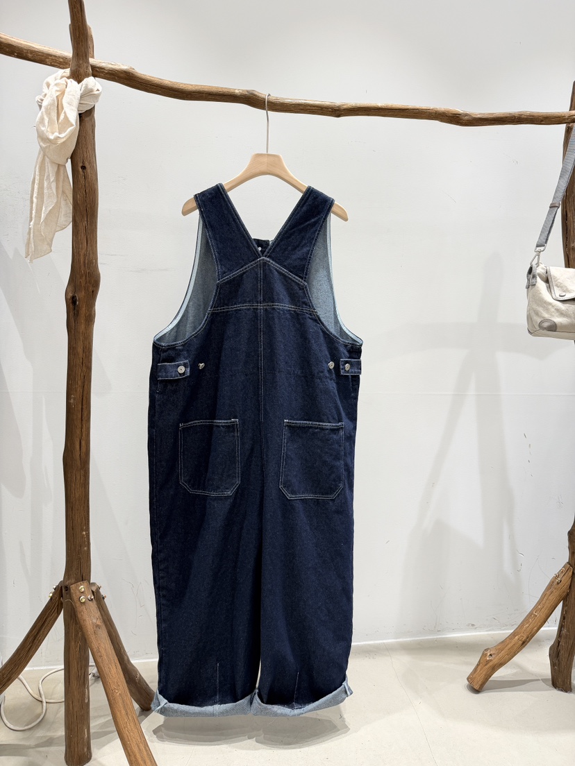 BLOOM韓國直郵女士新款熱賣時尚職業休閑人氣26春夏背帶褲BLOOM-S背帶褲