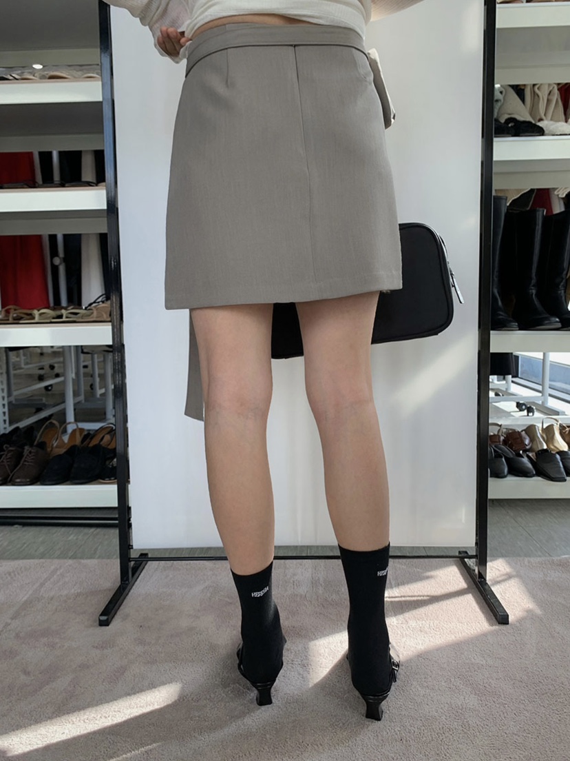 MOMENT韓國直郵女裝新款人氣熱賣26春夏推薦休閑職業短裙MOMENT/RECOVER短裙