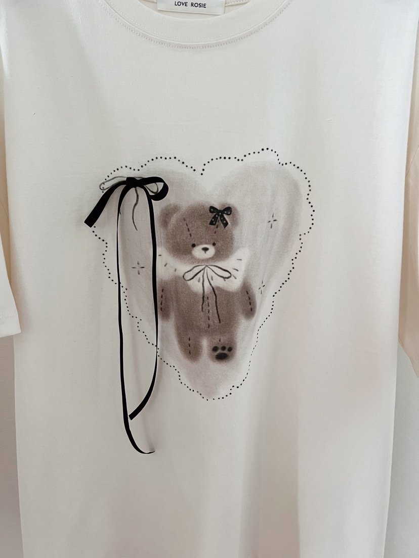 LOVE ROSIE韓國東大門直郵女士新款休閑時尚人氣26春夏T恤LOVE ROSIET恤