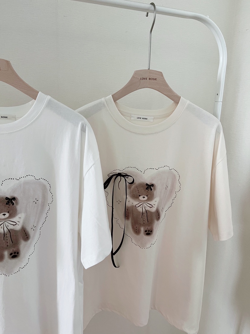 LOVE ROSIE韓國東大門直郵女士新款休閑時尚人氣26春夏T恤LOVE ROSIET恤