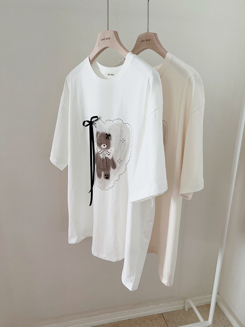 LOVE ROSIE韓國東大門直郵女士新款休閑時尚人氣26春夏T恤LOVE ROSIET恤