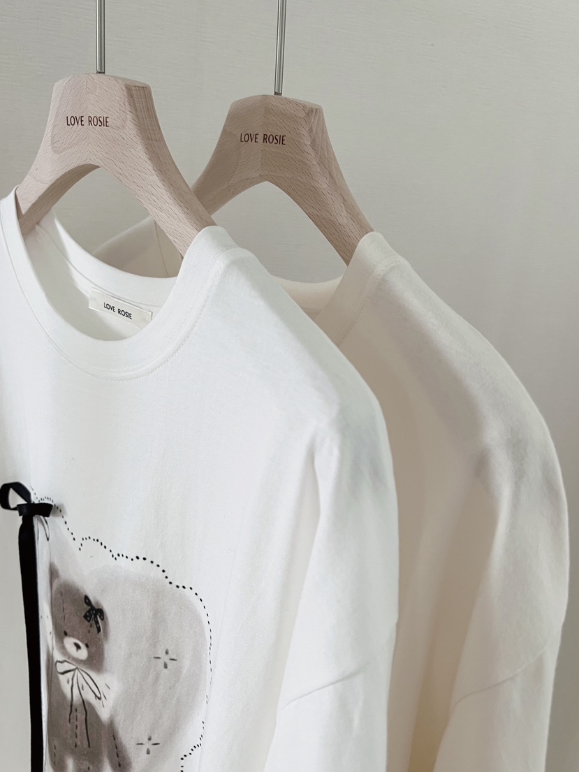 LOVE ROSIE韓國東大門直郵女士新款休閑時尚人氣26春夏T恤LOVE ROSIET恤