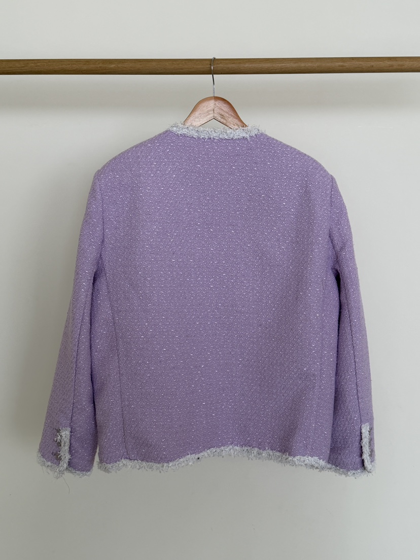 OURWAVE/OUR ROOM韓國直郵女士新款熱賣推薦夾克粗花呢Our Wave/Our Room夾克