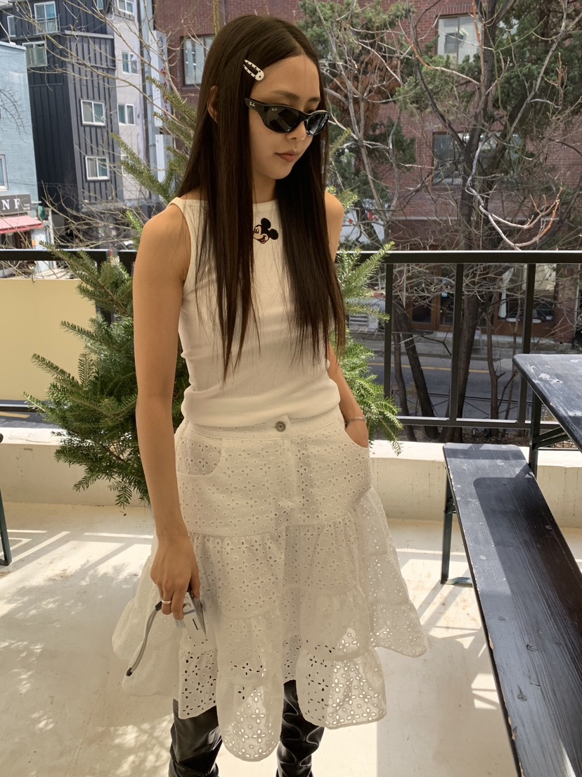 LIKEVAM韓國直郵實拍女裝新品人氣休閑熱賣推薦吊帶背心羅紋LIKEVAM吊帶/背心