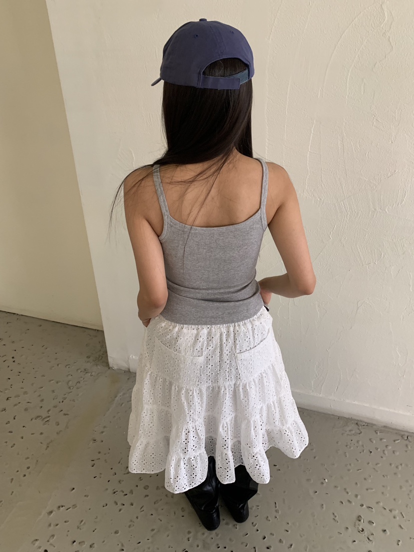 LIKEVAM韓國直郵實拍女裝新品人氣休閑熱賣推薦吊帶背心羅紋LIKEVAM吊帶/背心