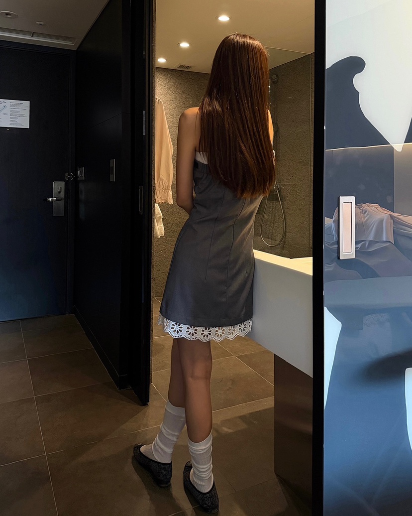 LOVE PULL韓國東大門直郵女士新品人氣時尚休閑熱賣連衣裙LOVE PULL連衣裙