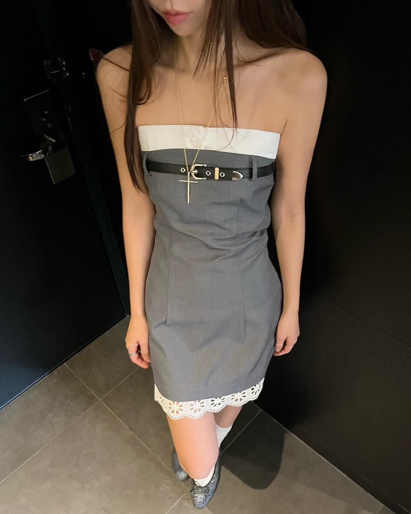 LOVE PULL韓國東大門直郵女士新品人氣時尚休閑熱賣連衣裙LOVE PULL連衣裙