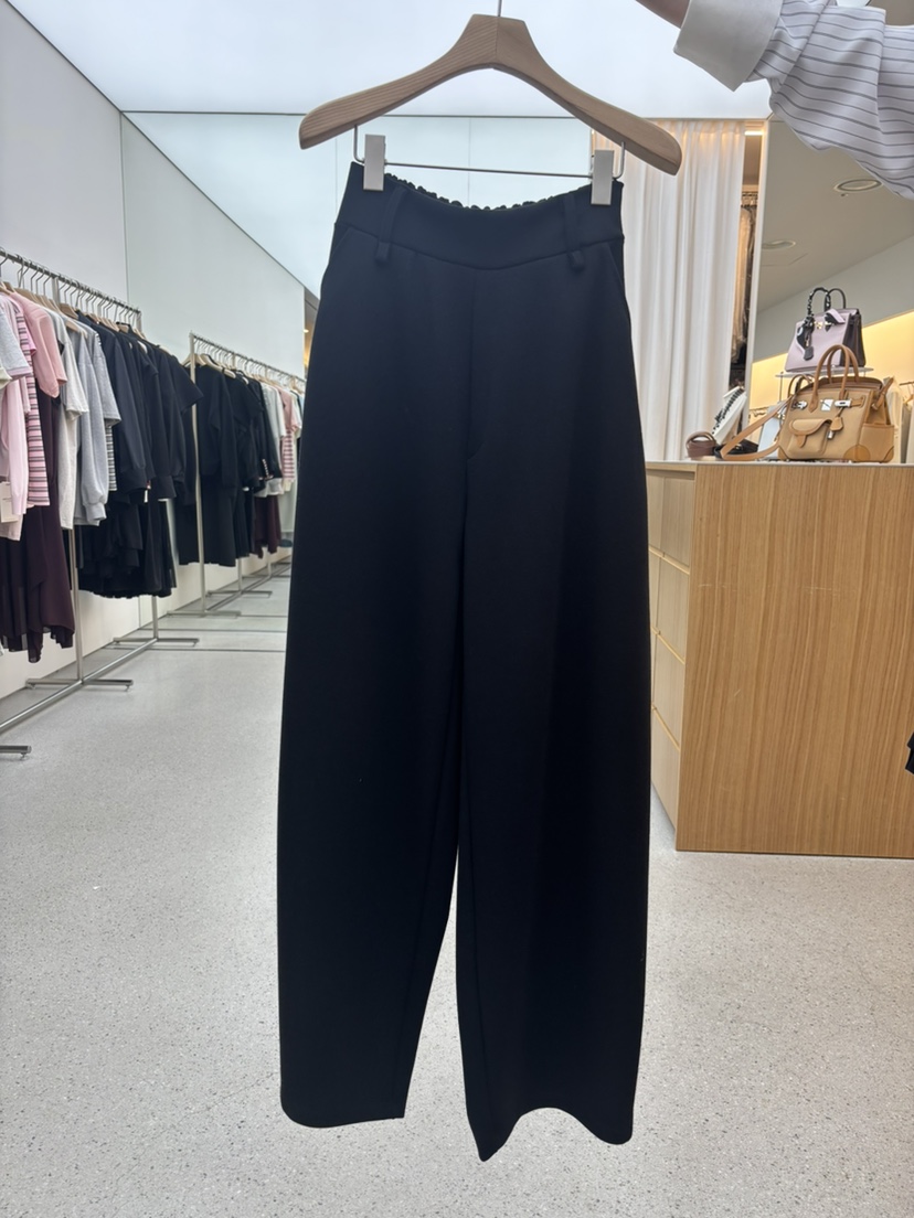 JUJU韓國直郵實拍女裝新款熱賣時尚人氣26春夏職業休閑褲JUJU休閑褲圖色3