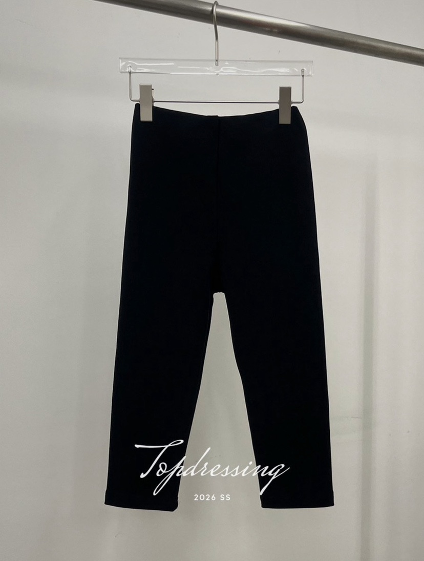 TOPDRESSING韓國直郵女士新品休閑推薦時尚打底褲鯊魚褲柔軟TOPDRESSING打底褲/鯊魚褲