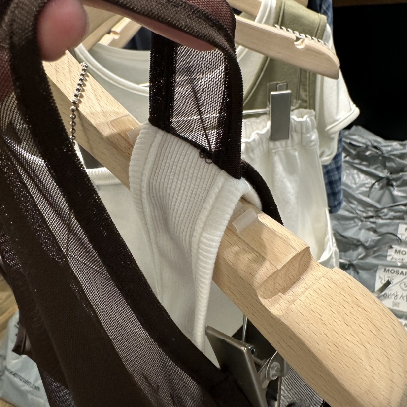 MOSAIC韓國東大門代購女裝新品休閑吊帶背心不含飾品假兩件網眼MOSAIC吊帶/背心