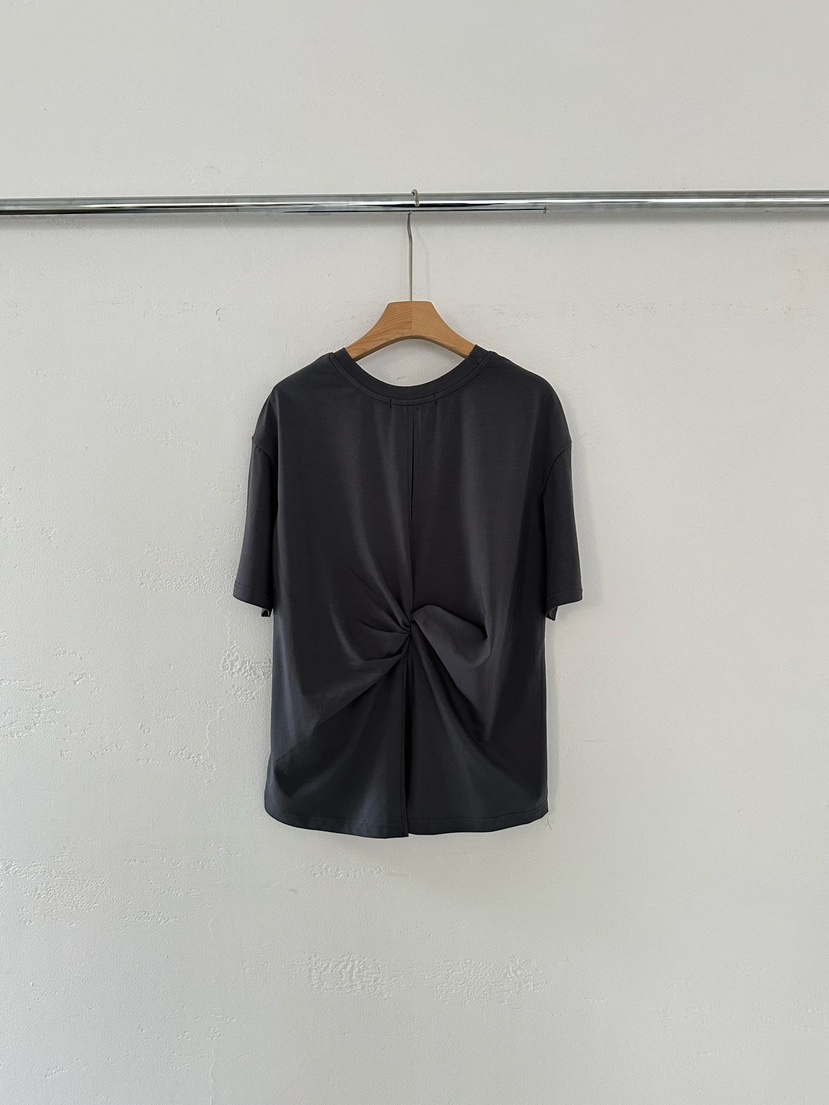 2ND GATE韓國代購女士新品人氣熱賣時尚26春夏休閑職業T恤2ND GATET恤圖色3墨色