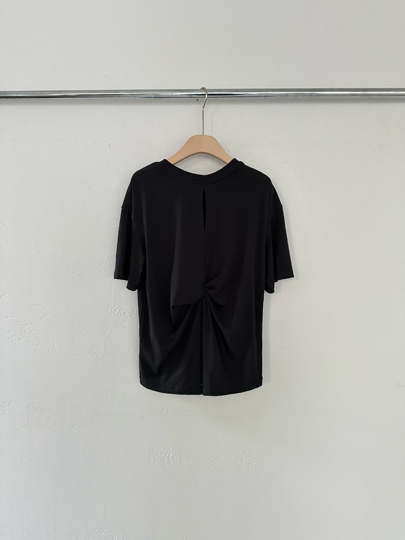 2ND GATE韓國代購女士新品人氣熱賣時尚26春夏休閑職業T恤2ND GATET恤圖色5黑色