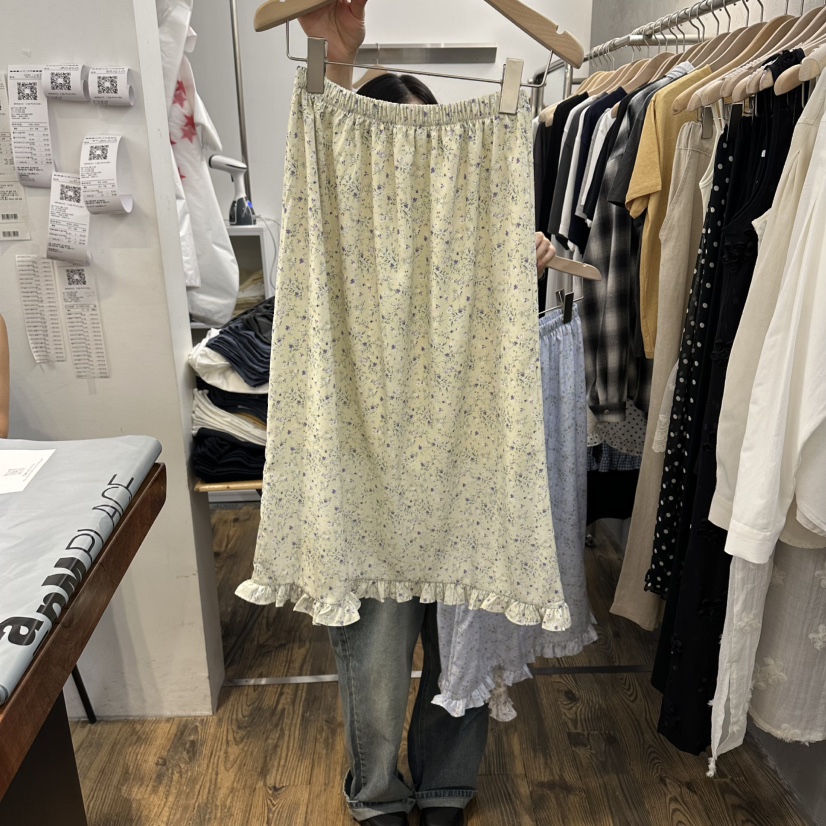 MOSAIC韓國東大門直郵女士新款職業熱賣人氣休閑26春夏長裙MOSAIC長裙圖色2