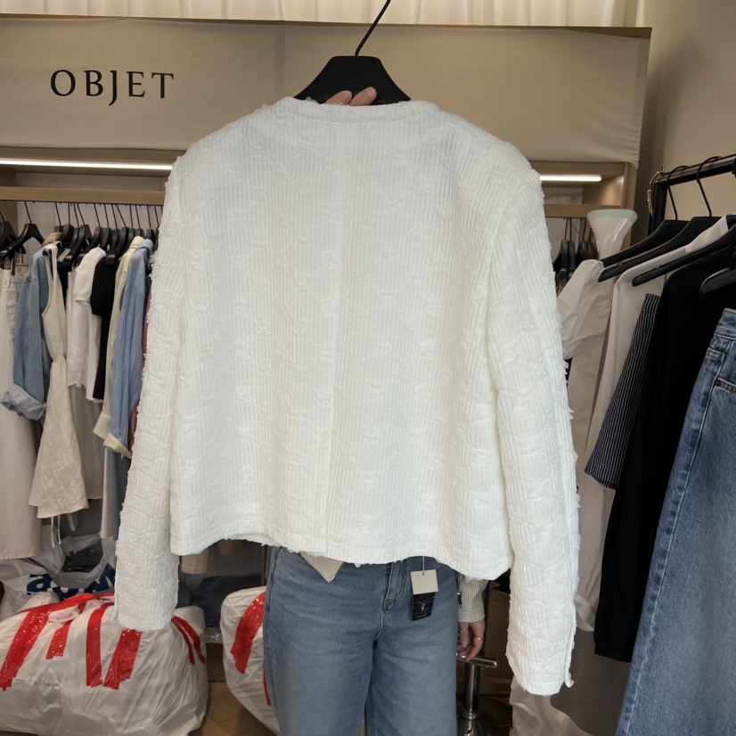 OBJET/LOVEUSU韓國直郵女士新款推薦時尚休閑人氣職業夾克OBJET/LOVEUSU夾克