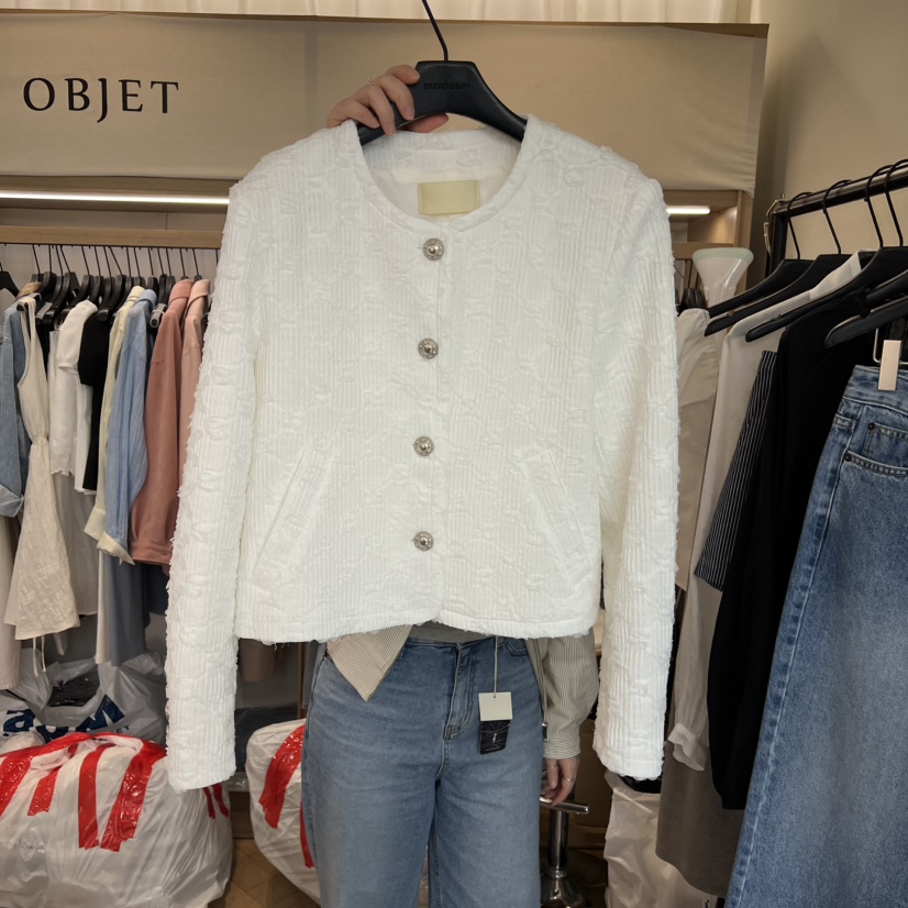 OBJET/LOVEUSU韓國直郵女士新款推薦時尚休閑人氣職業夾克OBJET/LOVEUSU夾克圖色1