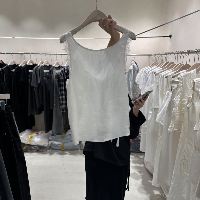 Color B韓國東大門代購女裝新款職業推薦人氣26春夏吊帶背心Color B吊帶/背心