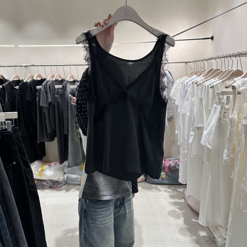 Color B韓國東大門代購女裝新款職業推薦人氣26春夏吊帶背心Color B吊帶/背心圖色2