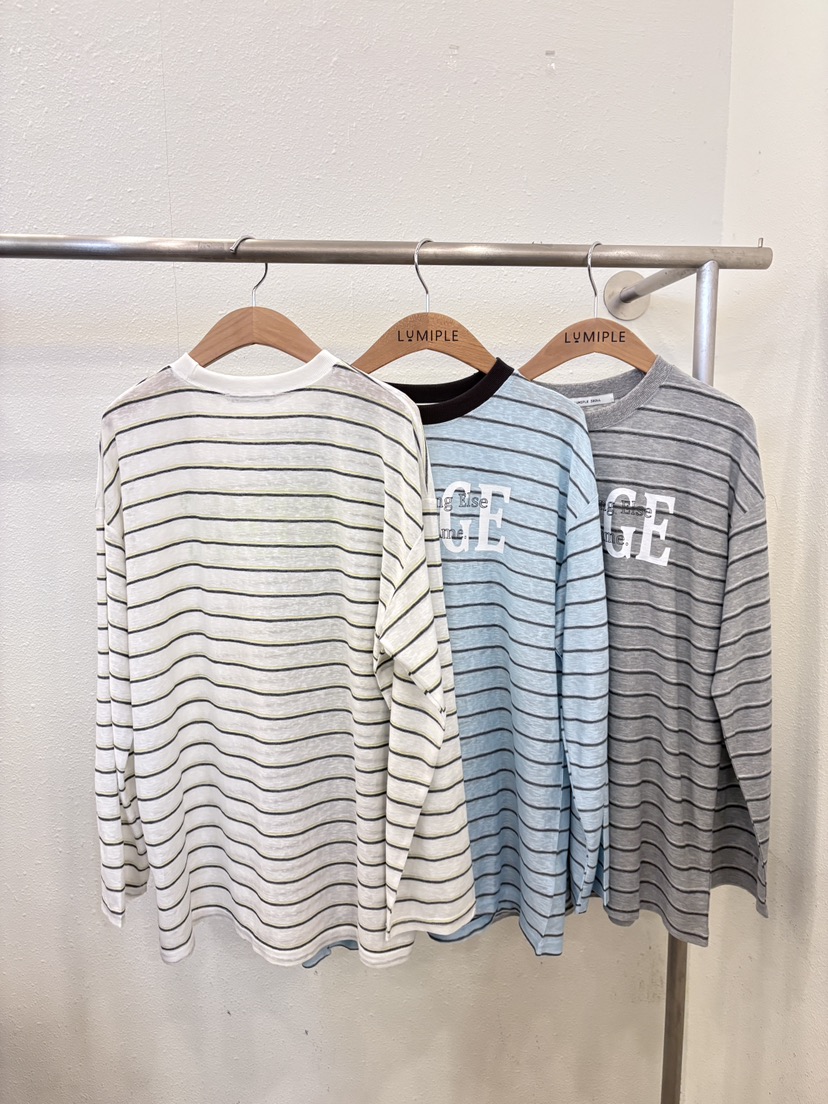 LUMIPLE韓國直郵實拍女士新款推薦26春夏人氣休閑長袖T恤LUMIPLE長袖T恤
