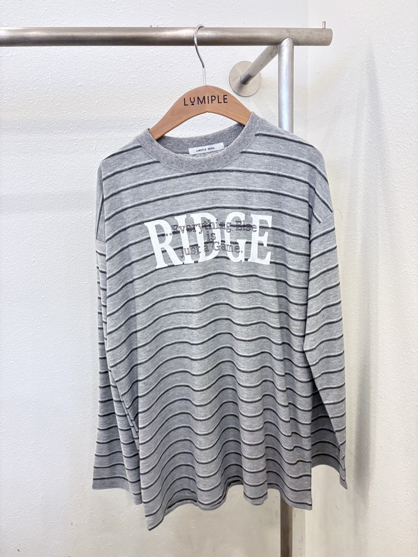 LUMIPLE韓國直郵實拍女士新款推薦26春夏人氣休閑長袖T恤LUMIPLE長袖T恤圖色2