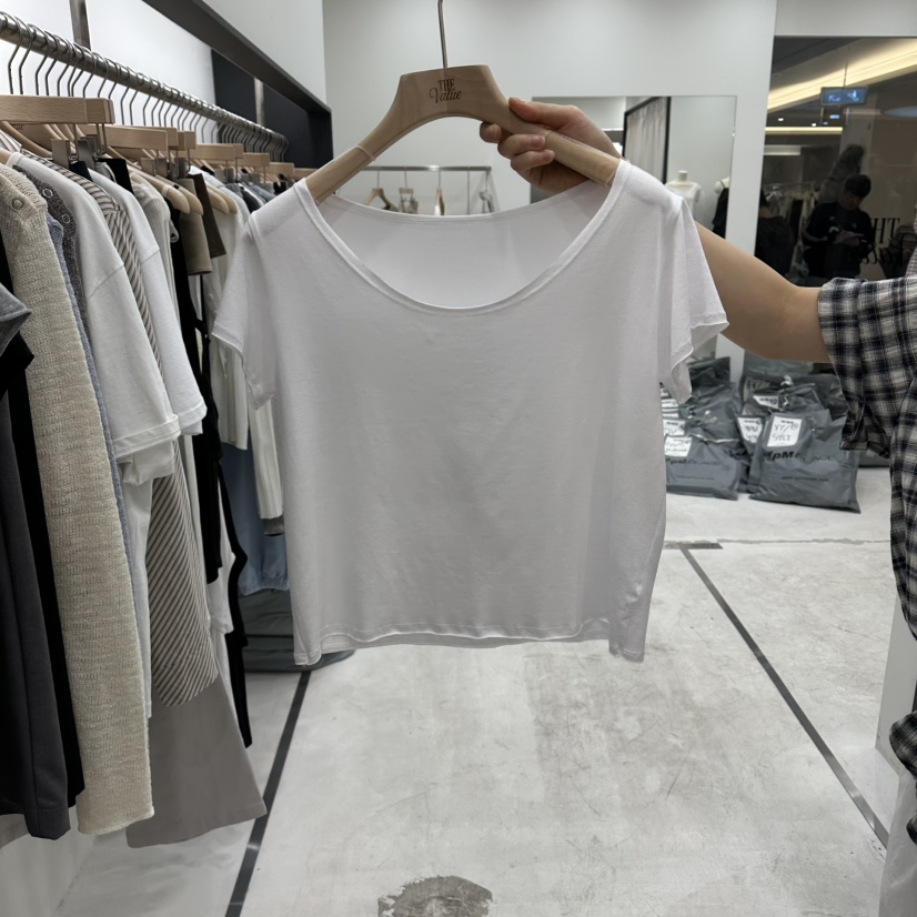 THE VALUE韓國直郵實拍女士新款26春夏人氣休閑熱賣時尚T恤THE VALUET恤圖色1