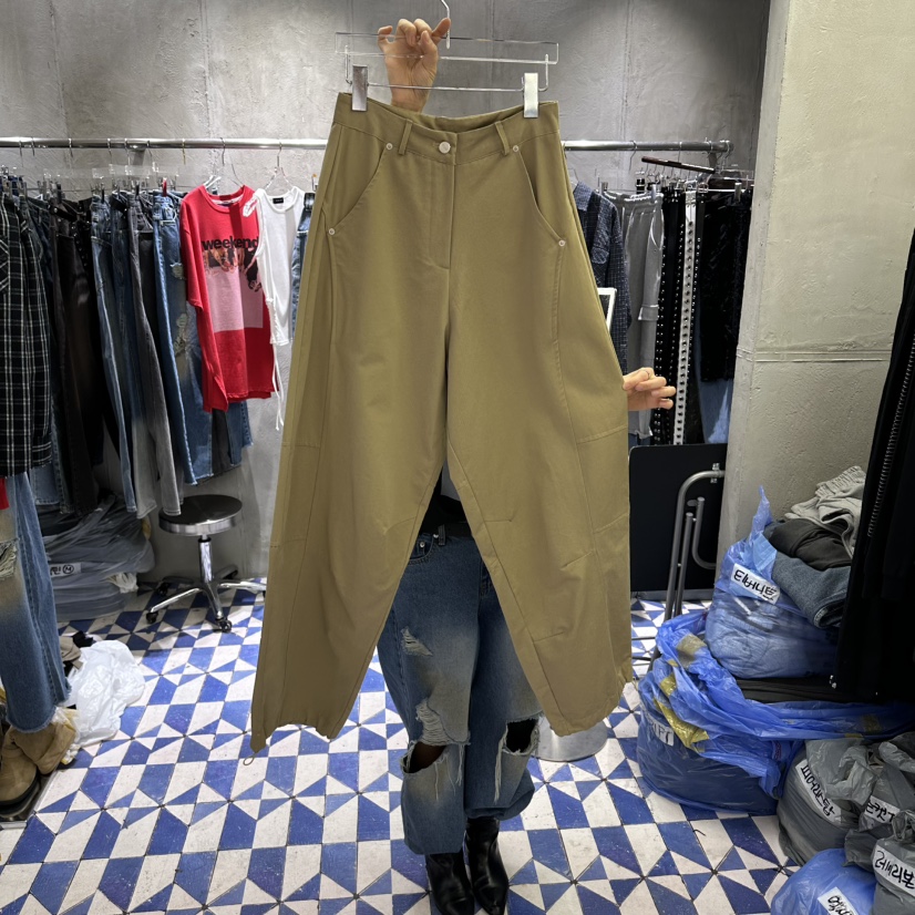 AMOUR韓國直郵實拍女士新品職業熱賣時尚推薦26春夏休閑褲AMOUR休閑褲圖色2