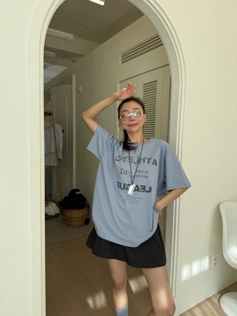 LUMIPLE韓國東大門直郵女裝新款人氣職業時尚休閑26春夏T恤LUMIPLET恤