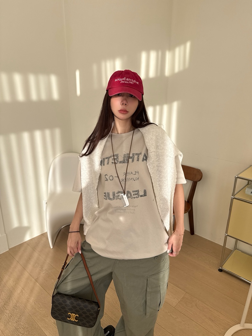 LUMIPLE韓國東大門直郵女裝新款人氣職業時尚休閑26春夏T恤LUMIPLET恤