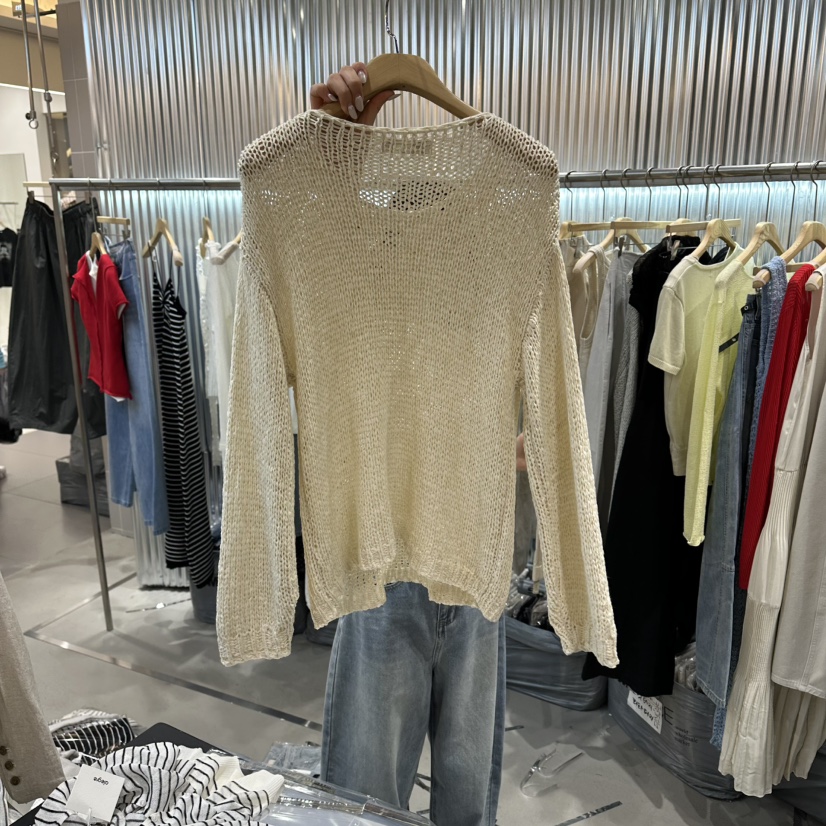 ALEGRE韓國直郵實拍女裝新款26春夏人氣休閑時尚職業針織衫ALEGRE針織衫