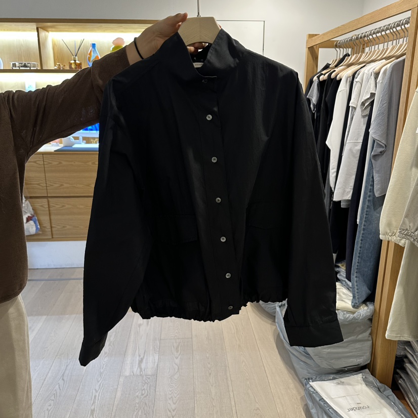 ROUNDER韓國東大門代購女裝新品熱賣職業時尚襯衫蕾絲衫口袋ROUNDER襯衫/蕾絲衫圖色4