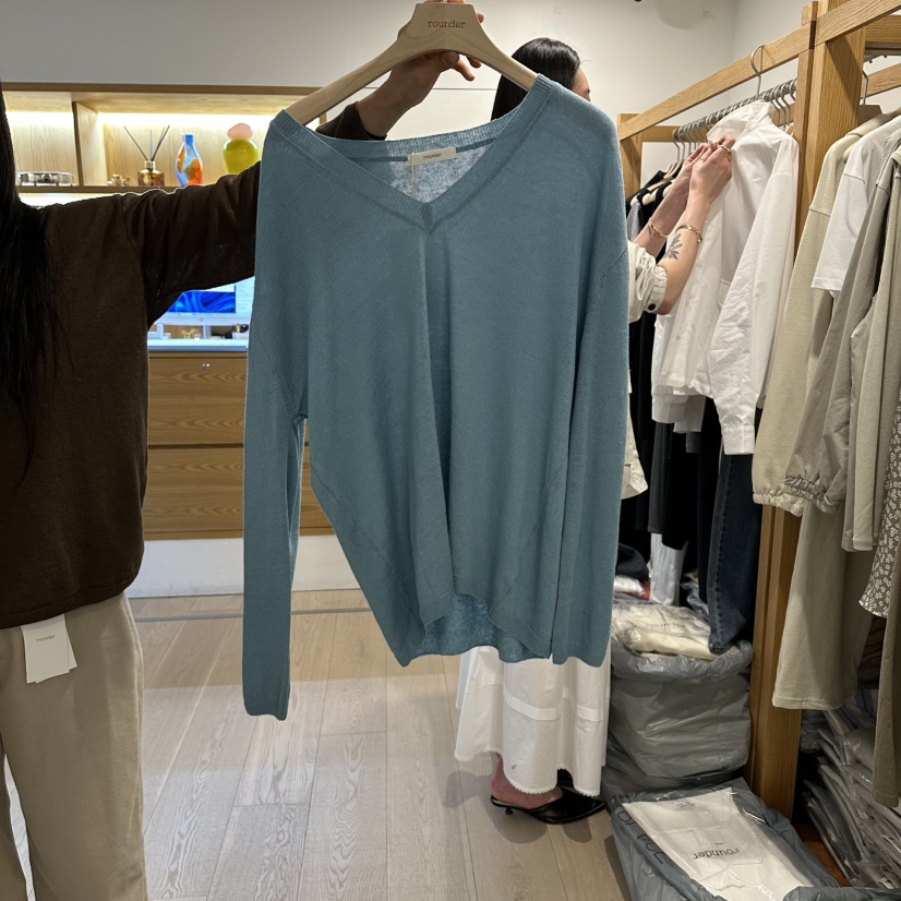 ROUNDER韓國直郵實拍女士新款休閑推薦26春夏人氣時尚針織衫ROUNDER針織衫圖色2