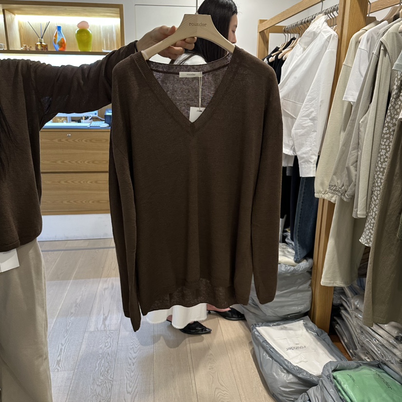 ROUNDER韓國直郵實拍女士新款休閑推薦26春夏人氣時尚針織衫ROUNDER針織衫圖色3