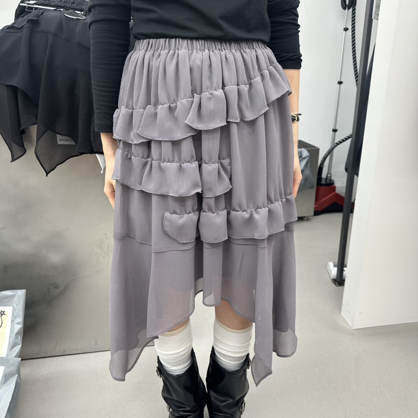 ENHANCE韓國直郵女士新品26春夏職業人氣時尚休閑熱賣長裙ENHANCE/HOPESMORE長裙圖色2