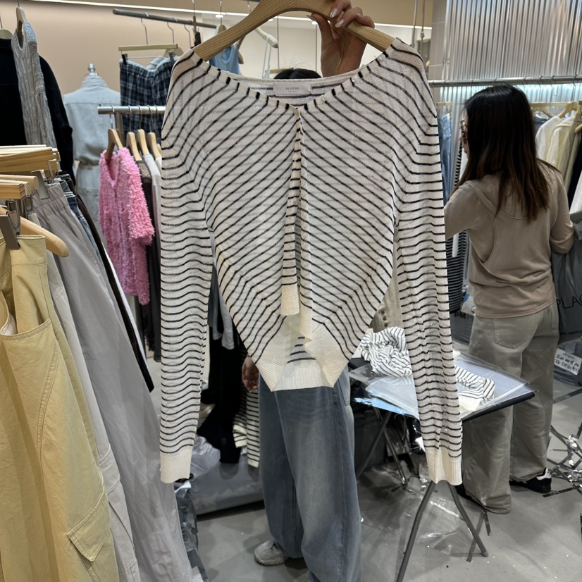 ALEGRE韓國東大門代購女士新品推薦熱賣人氣時尚職業針織衫ALEGRE針織衫圖色3