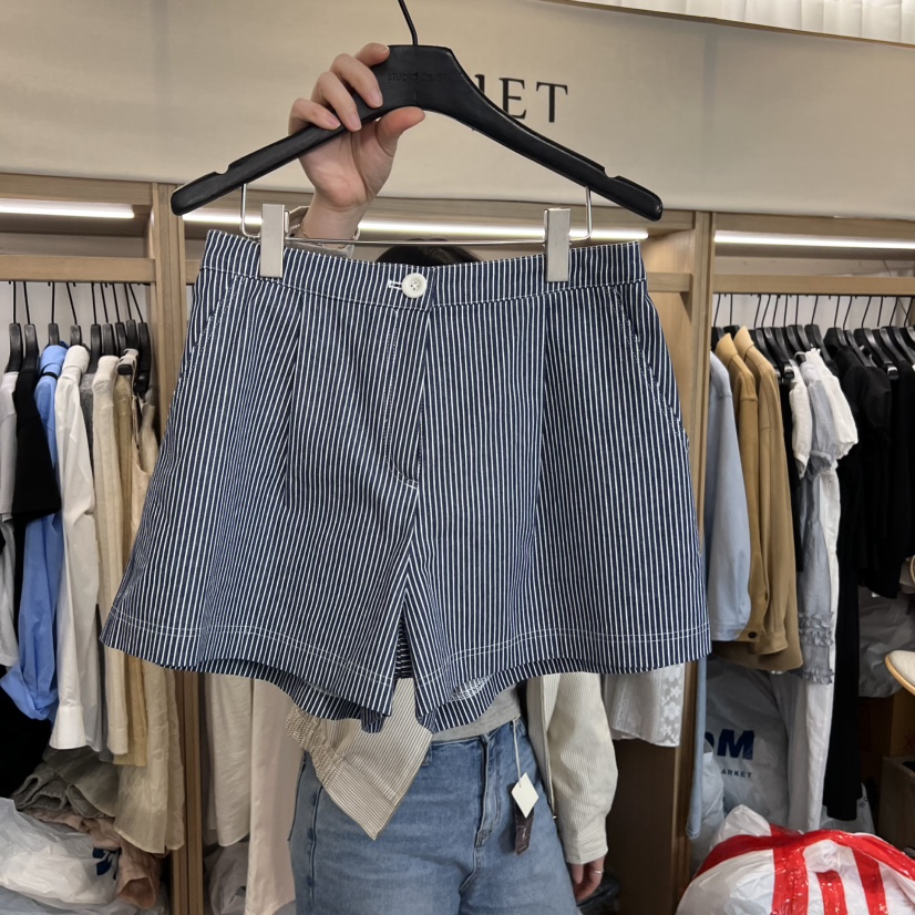 OBJET/LOVEUSU韓國直郵實拍女士新款休閑職業人氣推薦短褲OBJET/LOVEUSU短褲圖色2