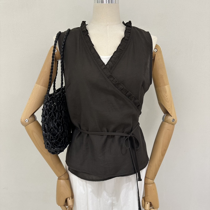 A WANT韓國代購女裝新款休閑推薦熱賣26春夏人氣吊帶背心A WANT吊帶/背心圖色1