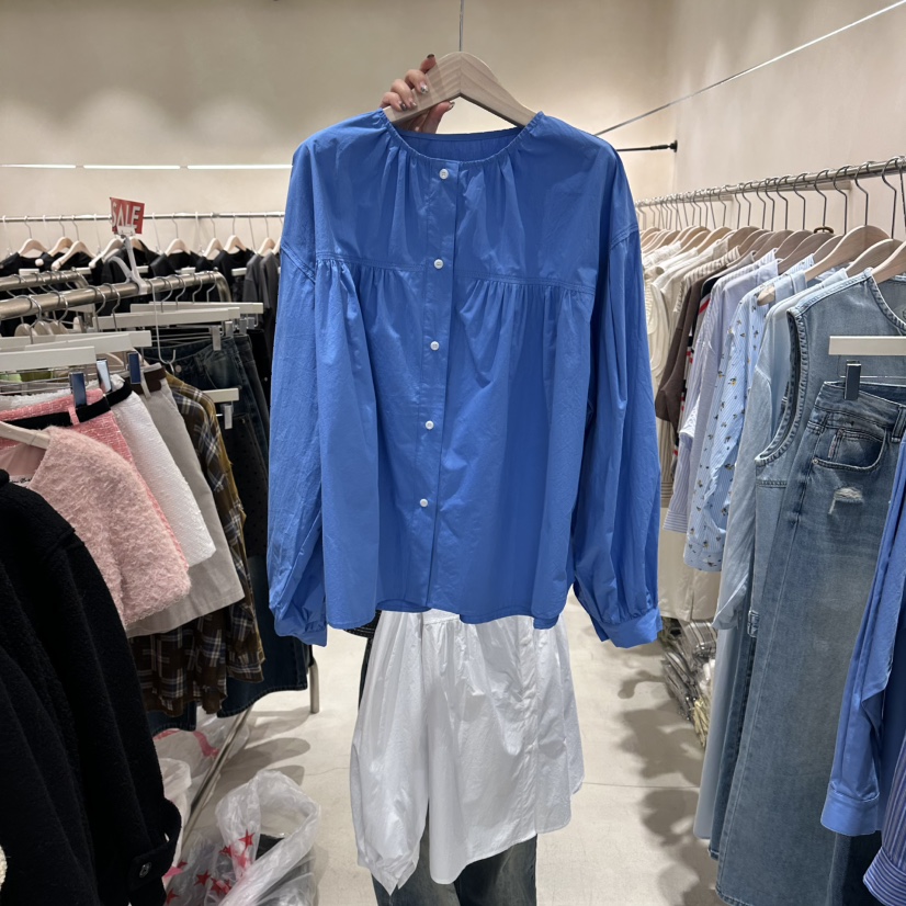 Color B韓國代購女士新品推薦職業時尚人氣26春夏襯衫蕾絲衫Color B襯衫/蕾絲衫圖色2