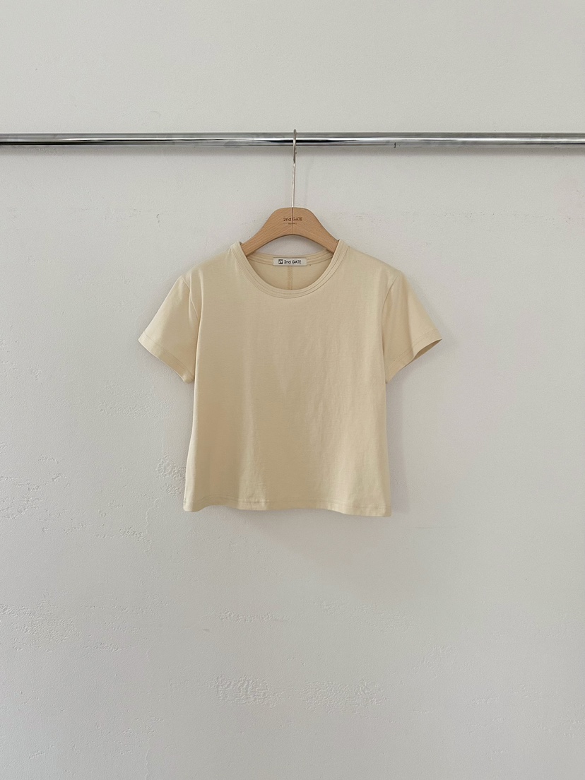 2ND GATE韓國東大門直郵女士新品休閑26春夏人氣職業T恤2ND GATET恤圖色1