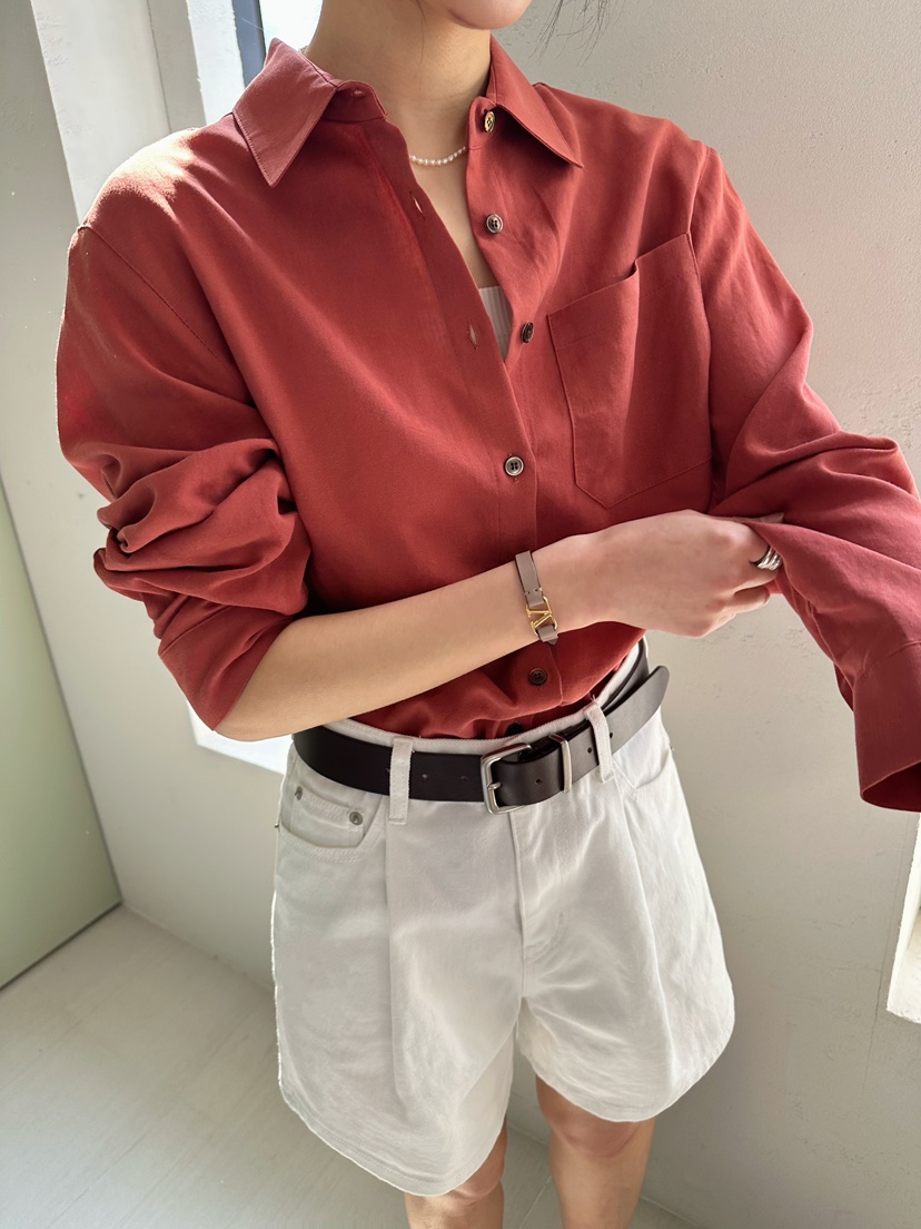 2ND GATE韓國直郵實拍女裝新品休閑職業26春夏襯衫蕾絲衫2ND GATE襯衫/蕾絲衫