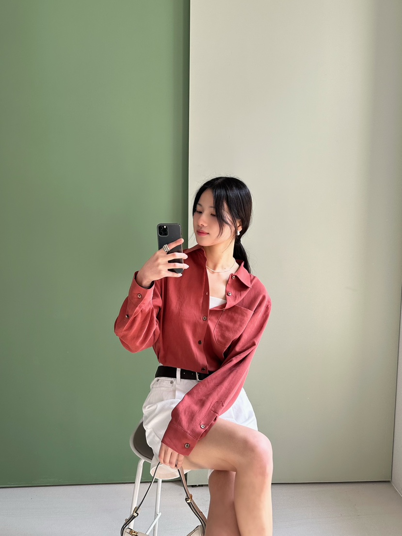 2ND GATE韓國直郵實拍女裝新品休閑職業26春夏襯衫蕾絲衫2ND GATE襯衫/蕾絲衫