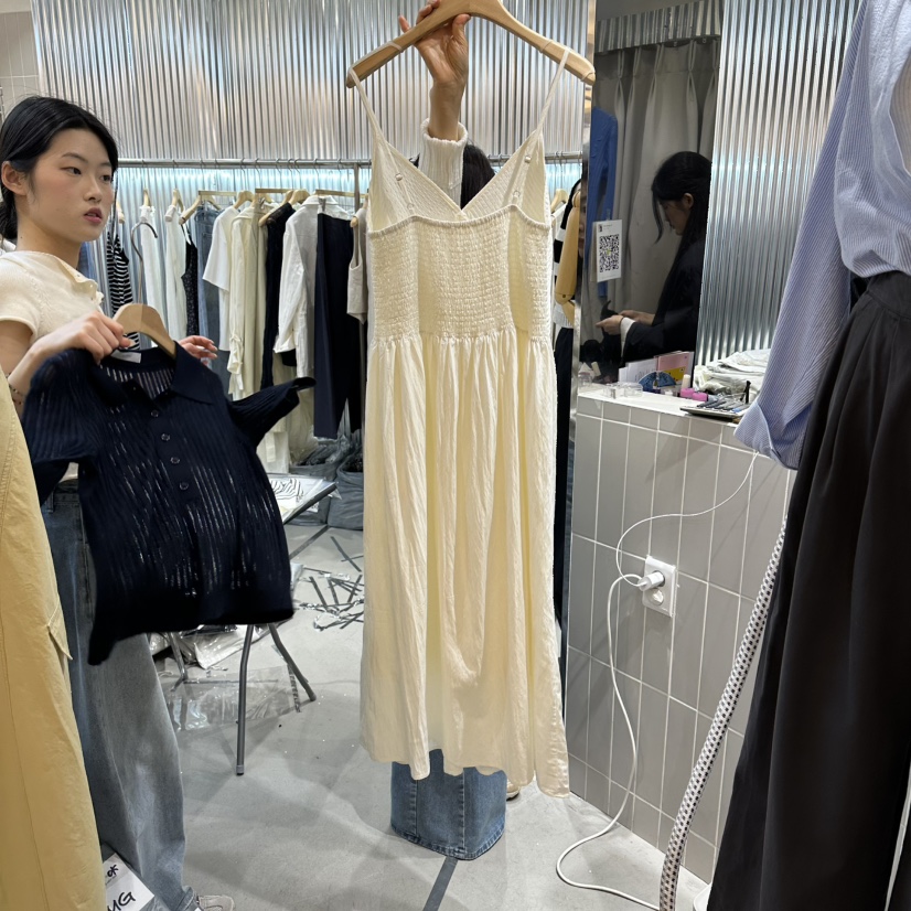 ALEGRE韓國代購女士新品休閑時尚職業推薦26春夏人氣連衣裙ALEGRE連衣裙