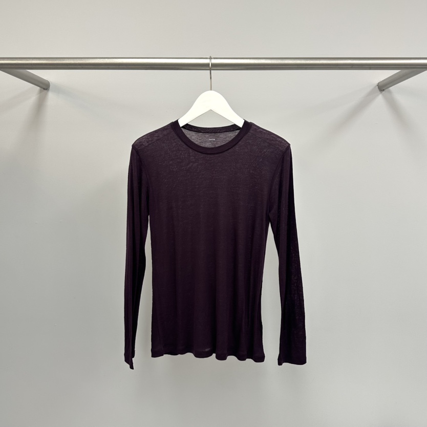 WATER/RIVER韓國直郵實拍女士新品26春夏時尚長袖T恤羊絨WATER/RIVER長袖T恤圖色3