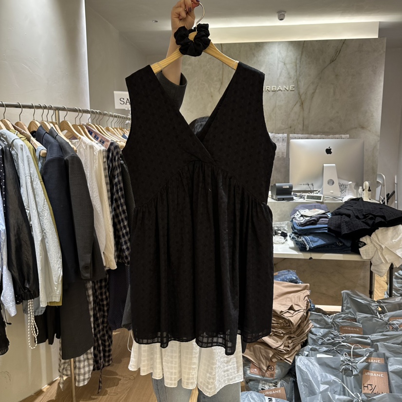 URBANE-P韓國東大門直郵女裝新品推薦熱賣人氣26春夏連衣裙URBANE-P連衣裙圖色2