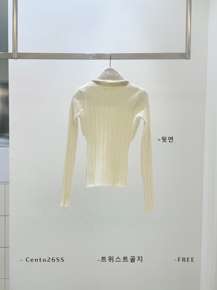 CENTO韓國東大門直郵女裝新款休閑26春夏時尚職業熱賣針織衫CENTO針織衫