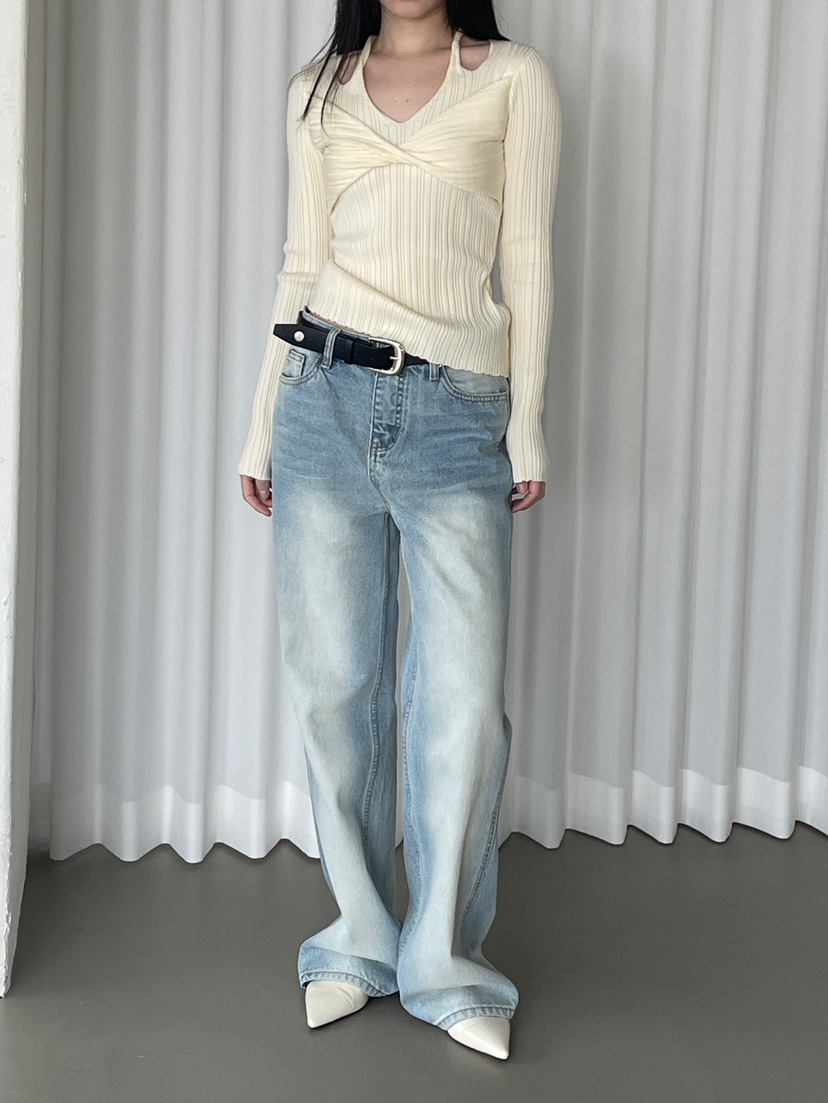 CENTO韓國東大門直郵女裝新款休閑26春夏時尚職業熱賣針織衫CENTO針織衫